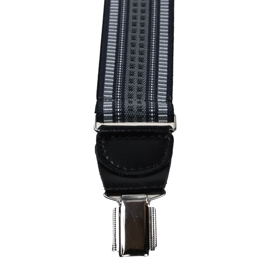 Grey Jacquard XXL Braces