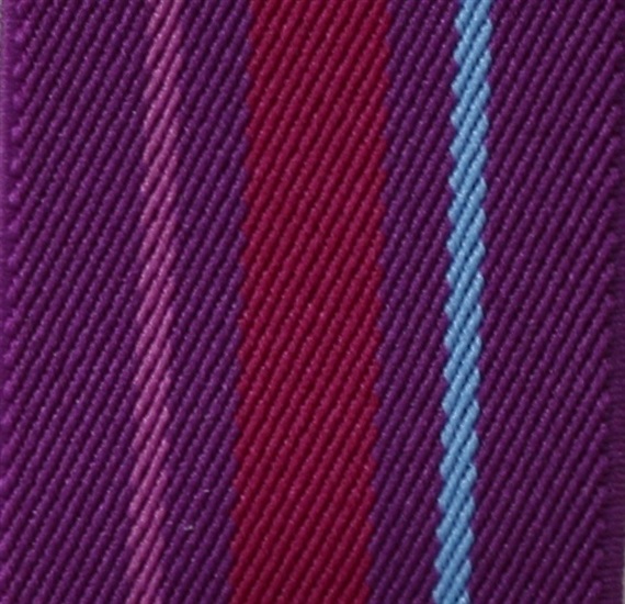 Magenta Stripes Elastic Braces