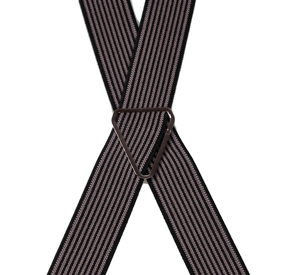 Brown Stripes Elastic Braces