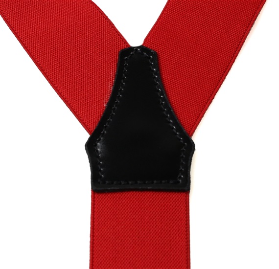 Red Elastic Braces
