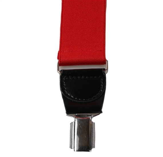 Red Elastic Braces