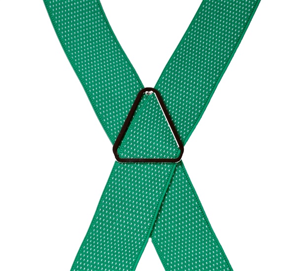 Green with Dots Elastic Braces