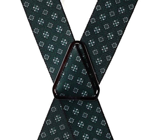 Green Braces with Design