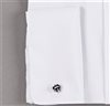 Kent's Formal White Dress Shirt Double Cuff