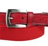 Dark Red Boy's Belt