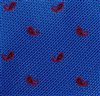 Red Paisley Slim Tie