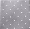 Grey Slim Tie with Dots