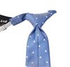 Grey Boy's Tie with Dots