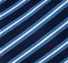 Blue Boy's Tie with Stripes