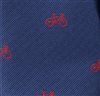 Dark Blue Bicycles Boy's Tie