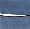 Sky blue suede belt detail
