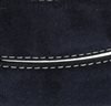 Dark blue suede belt detail