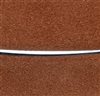 Camel brown suede belt detail