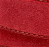 Garnet split leather belt detail