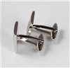 Burgundy Cufflinks Side