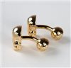 Skull Cufflinks Side