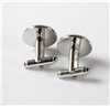 Black Skull Cufflinks Reverse