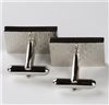 Reverse Onyx and Motherpearl Cufflinks