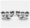 Racing Race Cufflinks Reverse