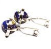 Royal Blue World Globe Cufflinks