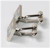 Cufflinks Flowers Side