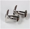 Black Cufflinks Side