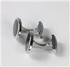 Black Cufflinks Side