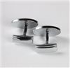 Black Cufflinks Reverse