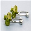 T 34 Tank Cufflinks Reverter