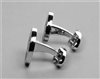 Skull Cufflinks Side