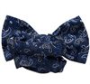 Deep Blue Bow Tie with Paisley