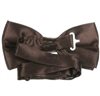 Dark Brown Bow Tie Reverse
