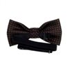 Boy's Houndstooth Check Bow Tie
