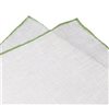 White Pocket Square