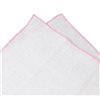 White Pocket Square
