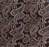 Handkerchief with Brown Paisley