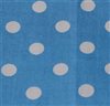 Blue Sky Pocket Square with Dots