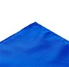 Royal blue satin pocket square