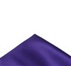 Purple satin pocket square