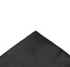 Black satin pocket square