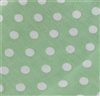 Light Green Pocket Square with Dots