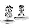 Chess Cufflinks Reverse