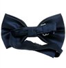 Reverse dark blue dress bow tie