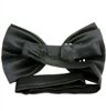 Reverse black classic bow tie