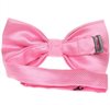 Reverse pink dress bow tie