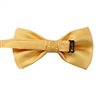 Reverse yellow dress bow tie