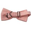 Reverse salmon colour bow tie