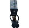Blue and Green Checked Elastic Braces