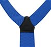 Royal Blue with Dots Elastic Braces
