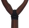 Deep Brown Pattern Braces
